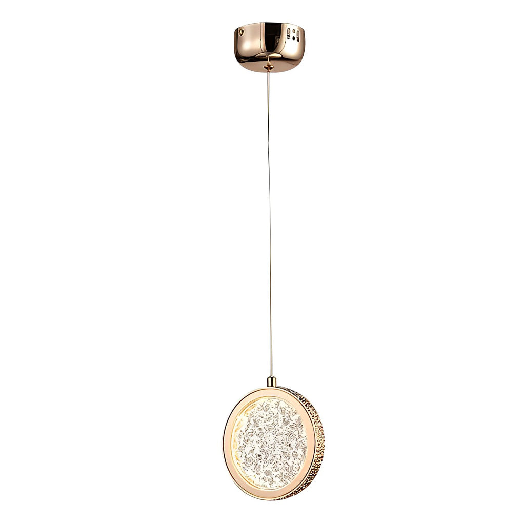WINTHROP IRON ACRYLIC TRIO DIMMER PENDANT LIGHT