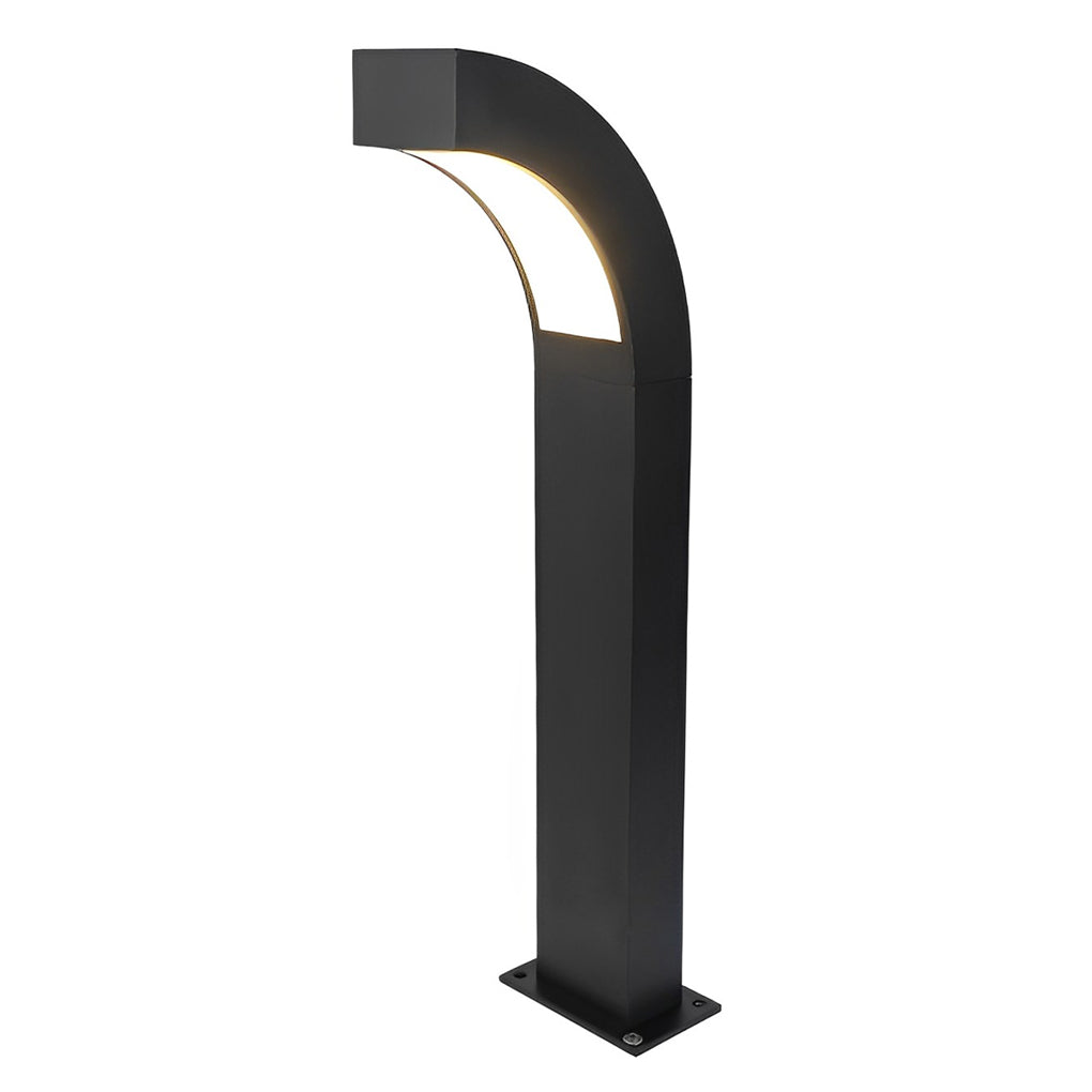 FENWICK CURVED BLACK LED PATHWAY ILLUMINATOR