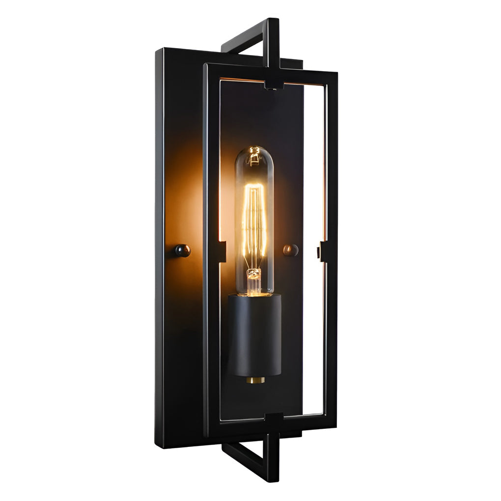 RAVENSCROFT INDUSTRIAL RECTANGLE WALL SCONCE