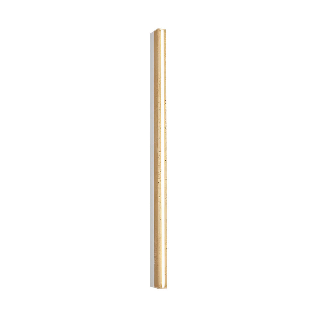 AMBERLEY TRAVERTINE STRIPED LED WALL SCONCE