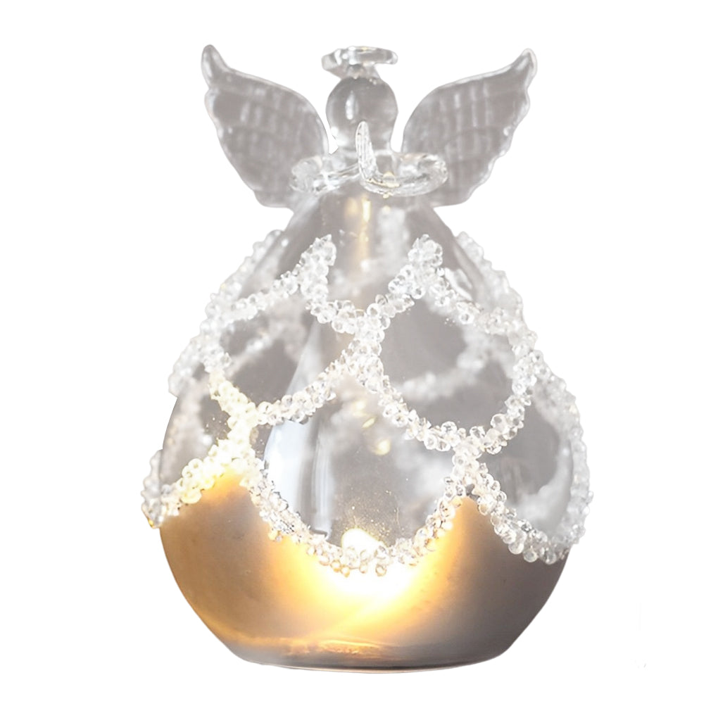 WINTERBOURNE ANGELIC GLASS ILLUMINATOR DESK LAMP
