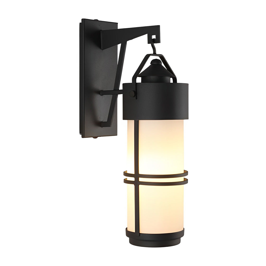 RAVENWOOD RUSTIC OUTDOOR BLACK WALL SCONCE
