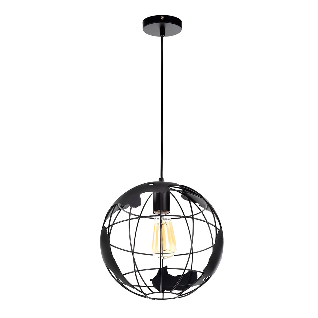 WINTHORPE INDUSTRIAL GLOBE HANGING LANTERN
