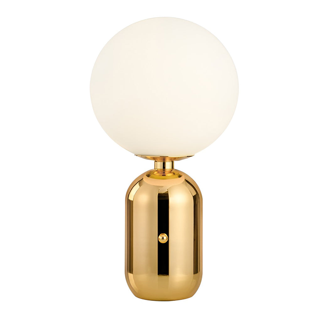 WINTHROP CRYSTAL GLOBE LED SIDE TABLE LANTERN