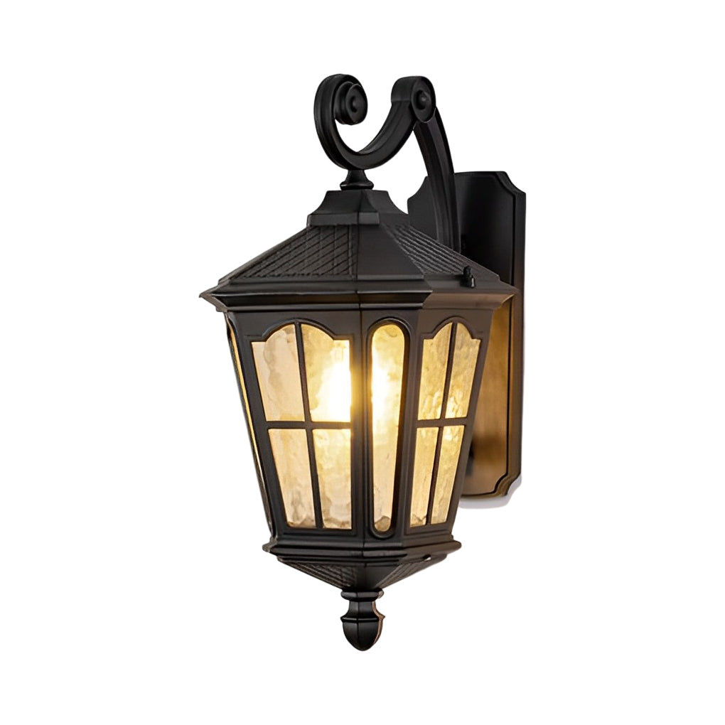 WHITBY SOLAR-POWERED ALUMINUM WALL SCONCE WITH WATER-RESISTANT LED LIGHTING