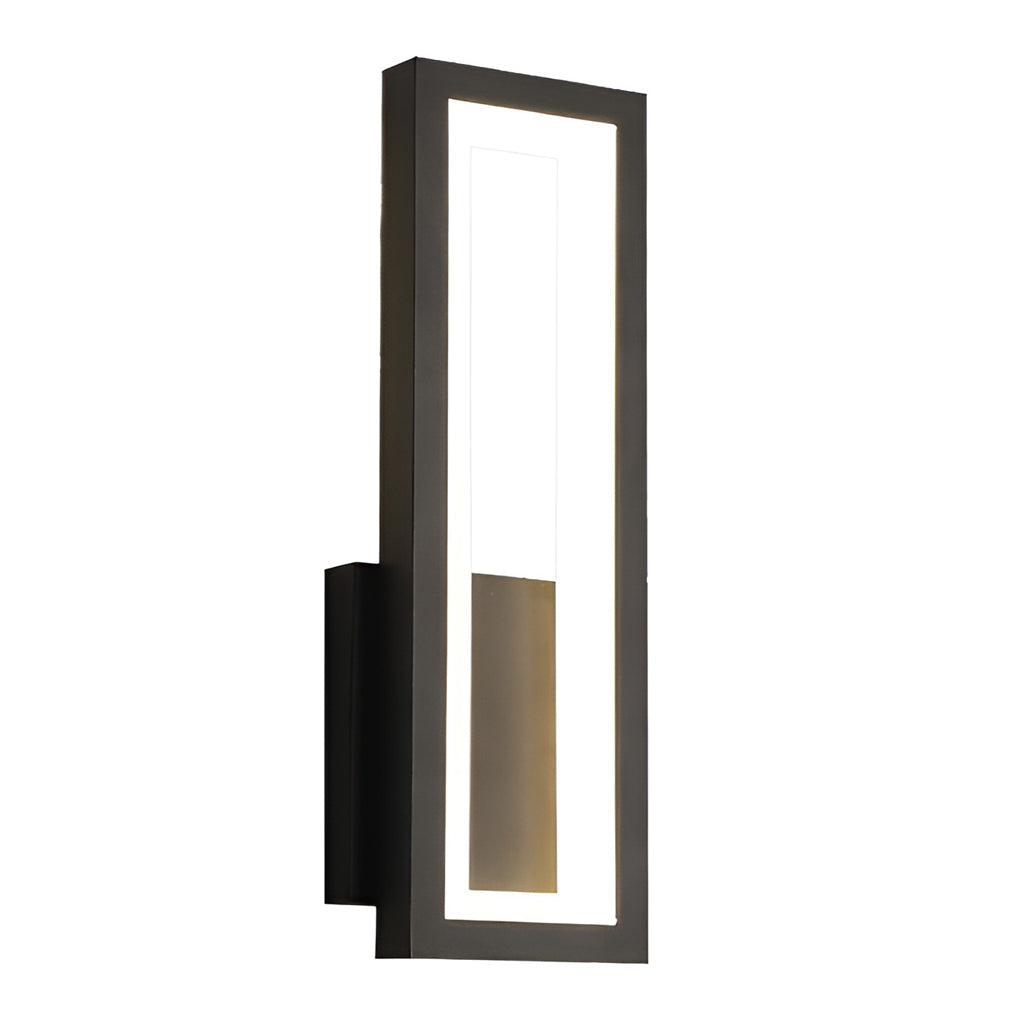 WINTHROP RECTANGULAR LED WALL SCONCE, MODERN ILLUMINATION FIXTURE