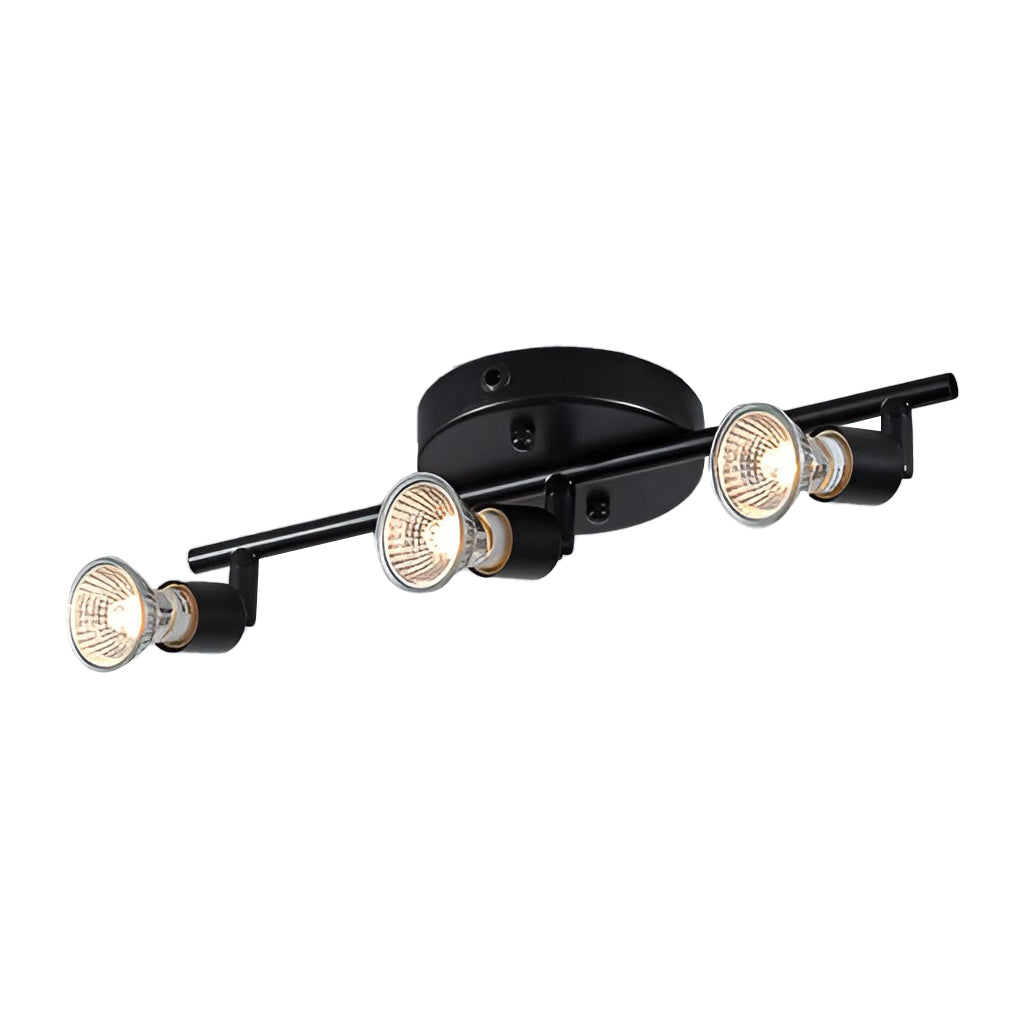 RAVENSTEAD IRON GU10 FLUSH MOUNT CEILING LANTERN
