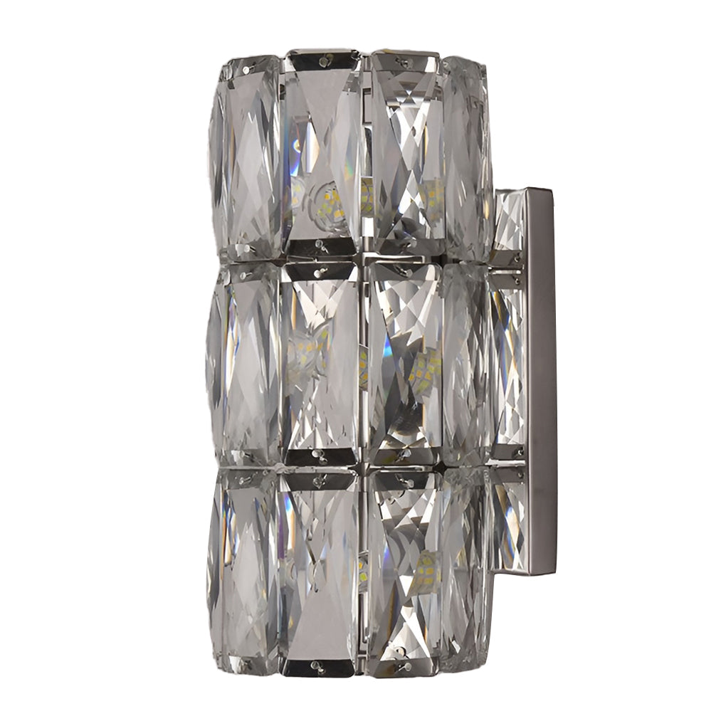 WINDSOR CRYSTAL CYLINDER WALL LANTERN WITH TRIPLE DIMMING FUNCTION