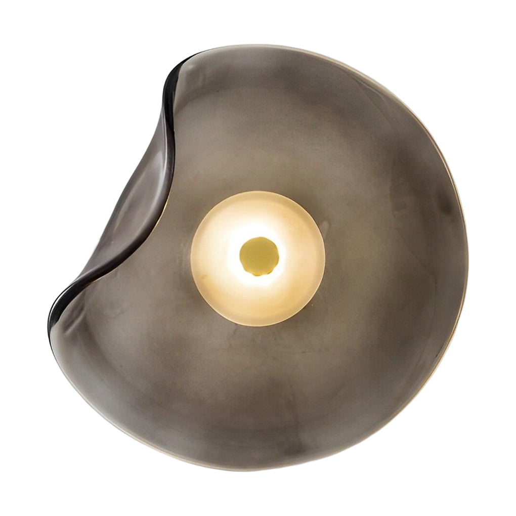 WINTHORPE ARTISANAL ROUND GLASS WALL SCONCE