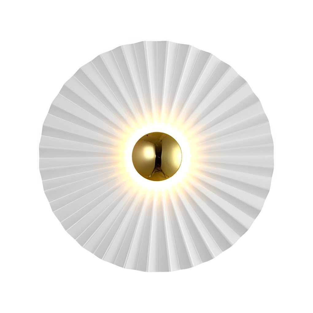 THISTLEBLOOM CIRCULAR PLEATED LUMINAIRE
