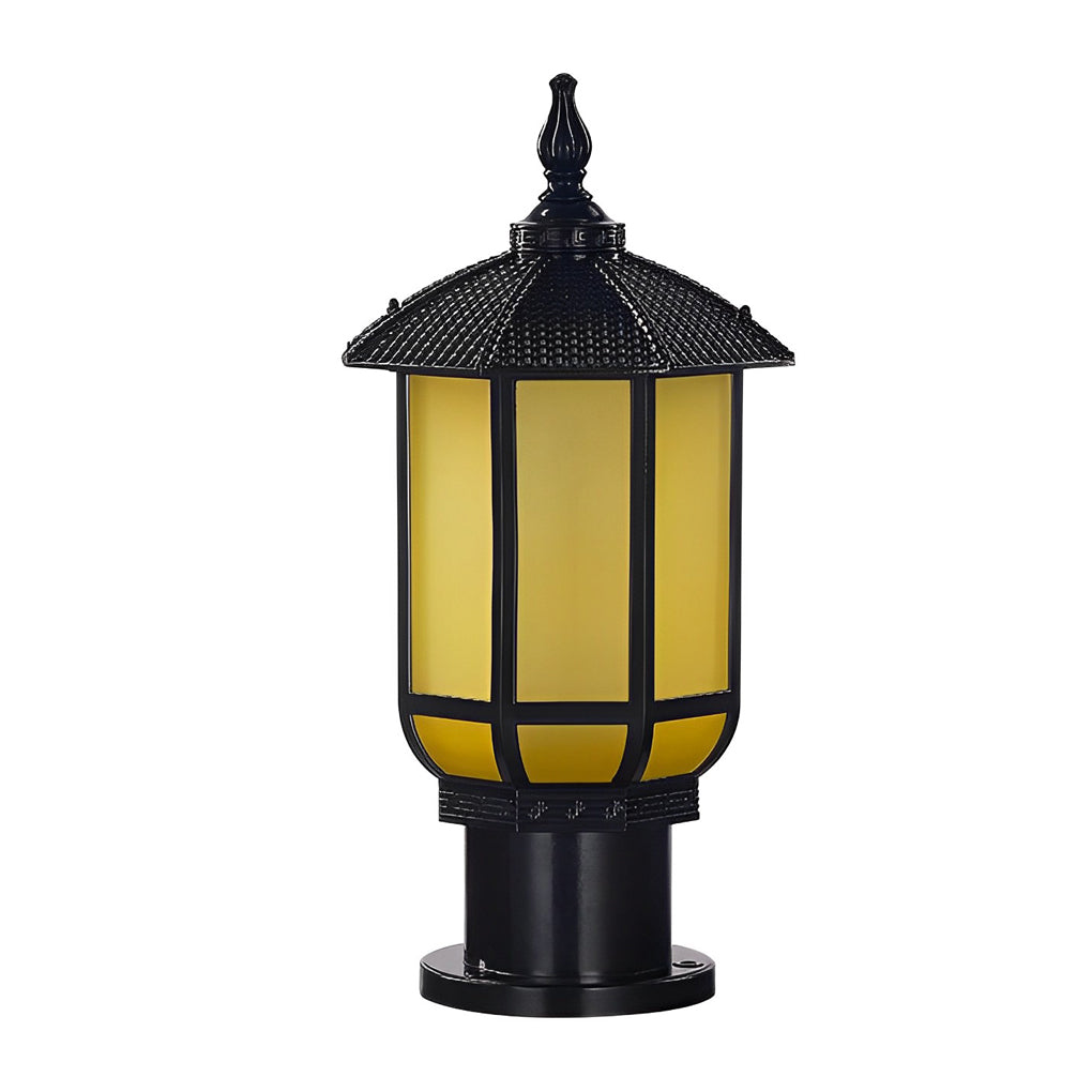 FENWICK WEATHERPROOF 12W LED FENCE POST LANTERN WITH TRIPLE DIMMING
