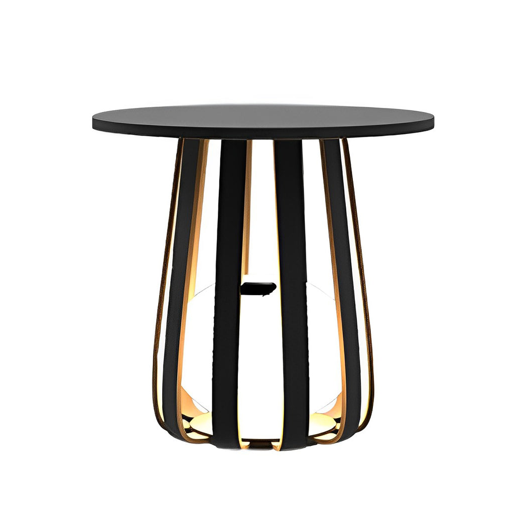 WINDSOR CIRCLE SOLAR GLOW LANTERN WITH RGB ILLUMINATION