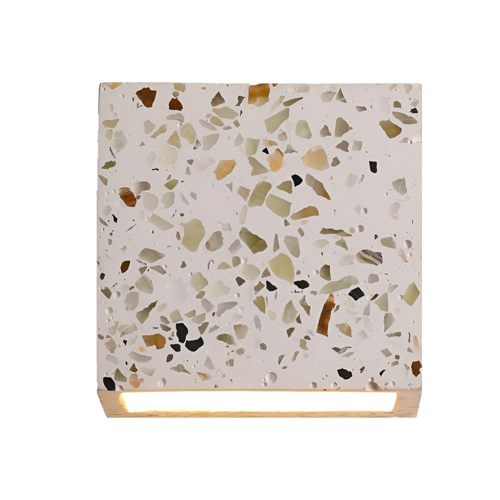 WINTHORPE GEOMETRIC DUAL-FINISH WALL SCONCE