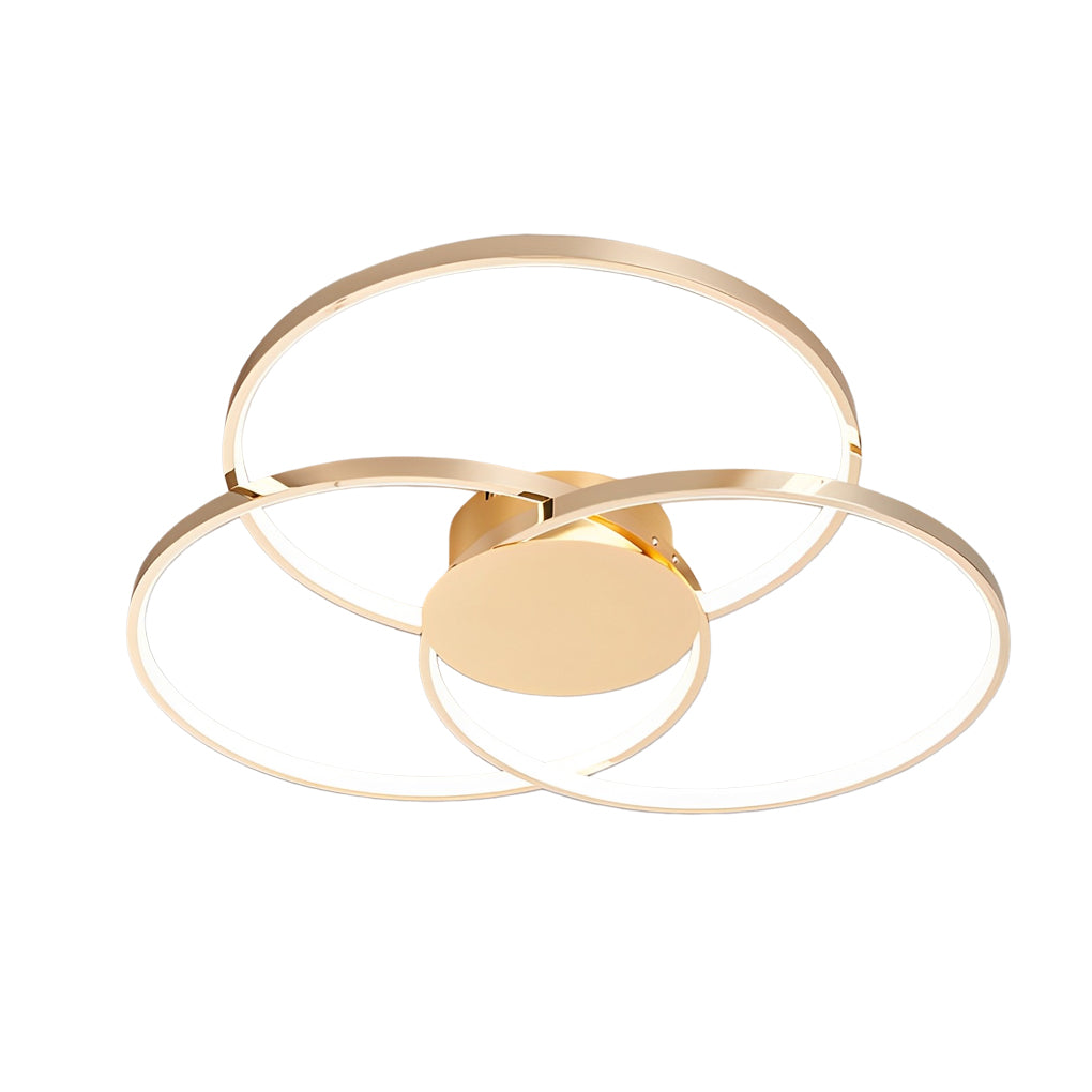 WINTHROP TRIO RING DIMMABLE METAL CEILING LANTERN