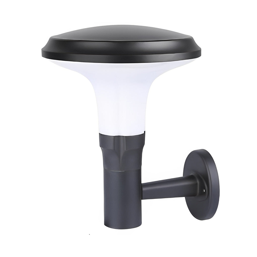 CLAREMONT CIRCULAR FLORAL SOLAR WALL LANTERN
