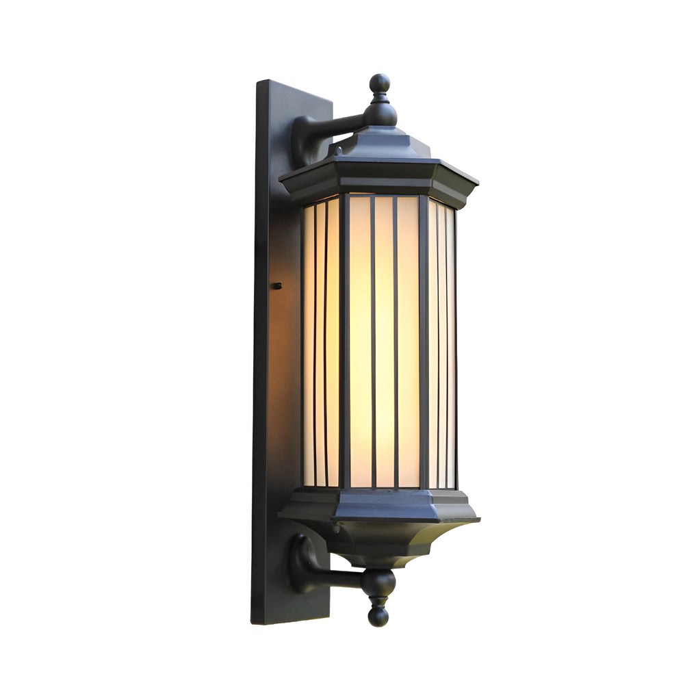 WINTERBOURNE BLACKSTONE OUTDOOR WALL LANTERN