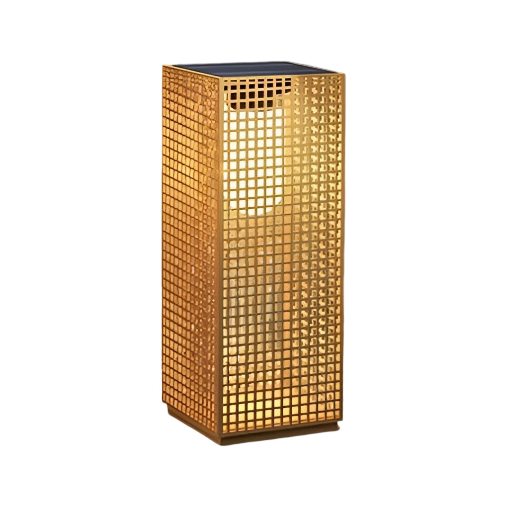 WINDSOR SOLAR CUBE PATHWAY ILLUMINATORS WITH ASIAN AESTHETIC