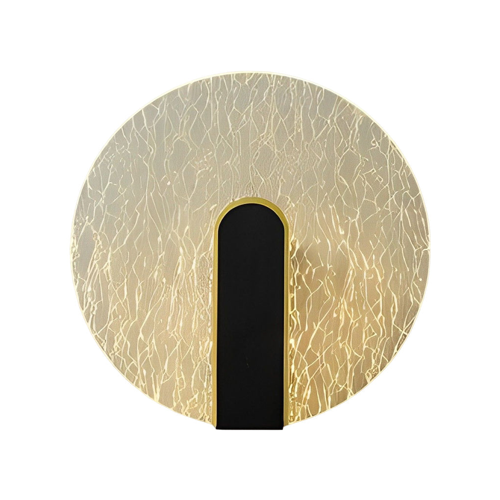 WINCHESTER CIRCLE MODERN LUMINAIRE - CONTEMPORARY WALL SCONCE FOR BEDROOM