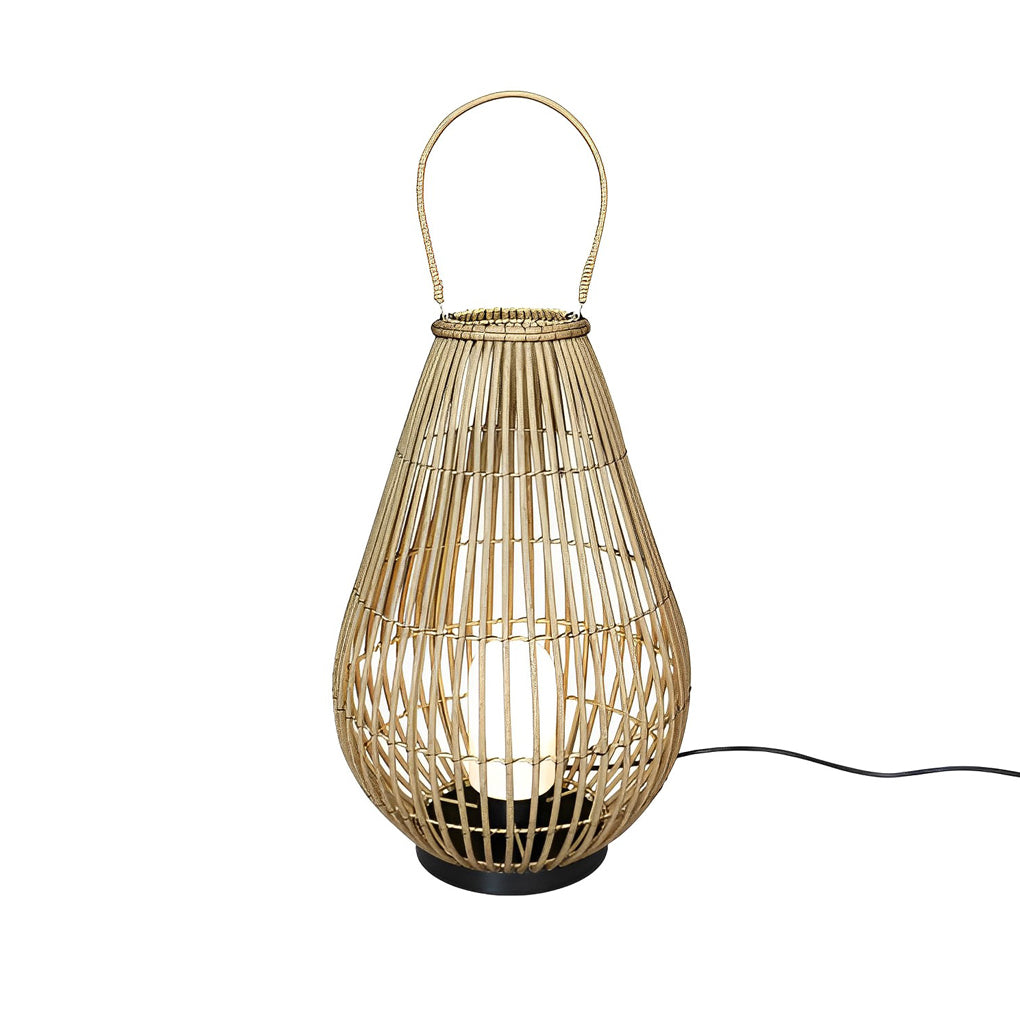 1. **HATHERLEIGH RATTAN WEAVE OUTDOOR LANTERN**  
   A handcrafted rattan lantern featuring a waterproof design, perfect for illuminating your outdoor spaces with a touch of modern charm.

2. **PENROSE IRON & RATTAN GARDEN LIGHT**  
   This unique outdoor