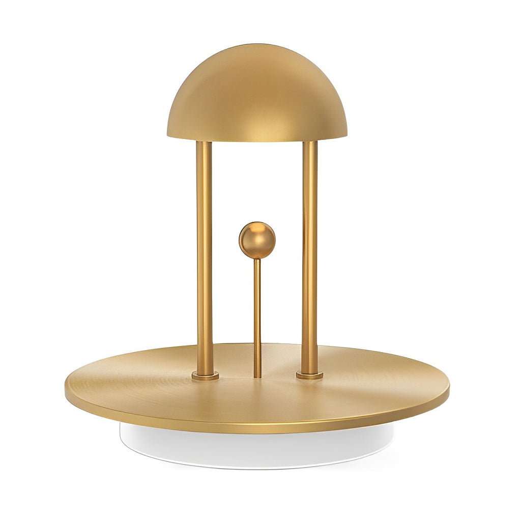 WINTHROP SILVER TOUCH LAMP WITH DIMMING GLOW