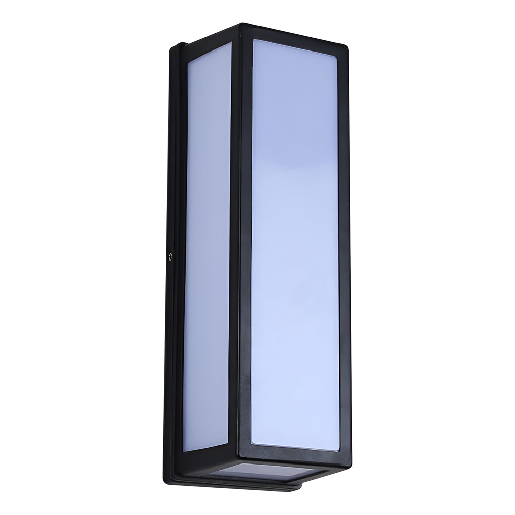 RAVENWOOD RECTANGULAR MOTION-ACTIVATED LED WALL LANTERN