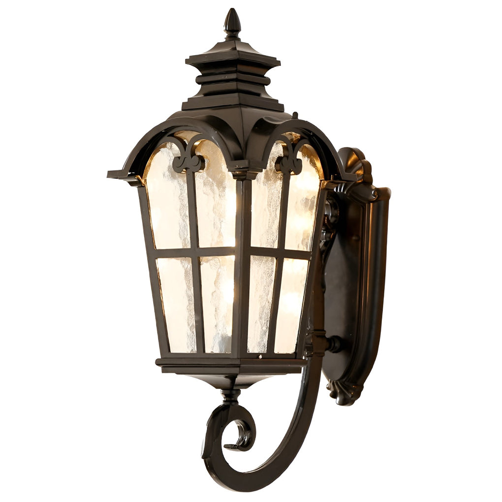 WINCHESTER RUSTIC WALL LANTERN WITH PLUG-IN DESIGN