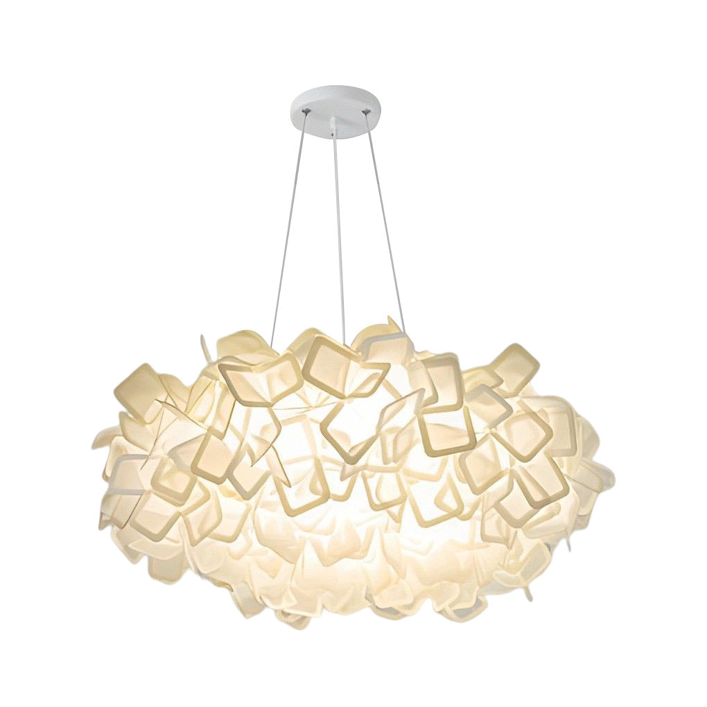FLORENCE PETAL DUAL-TONE DIMMING LED CHANDELIER