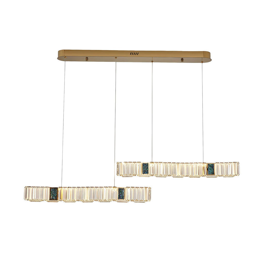 WINDSOR CRYSTAL TRILOGY DINING CHANDELIER