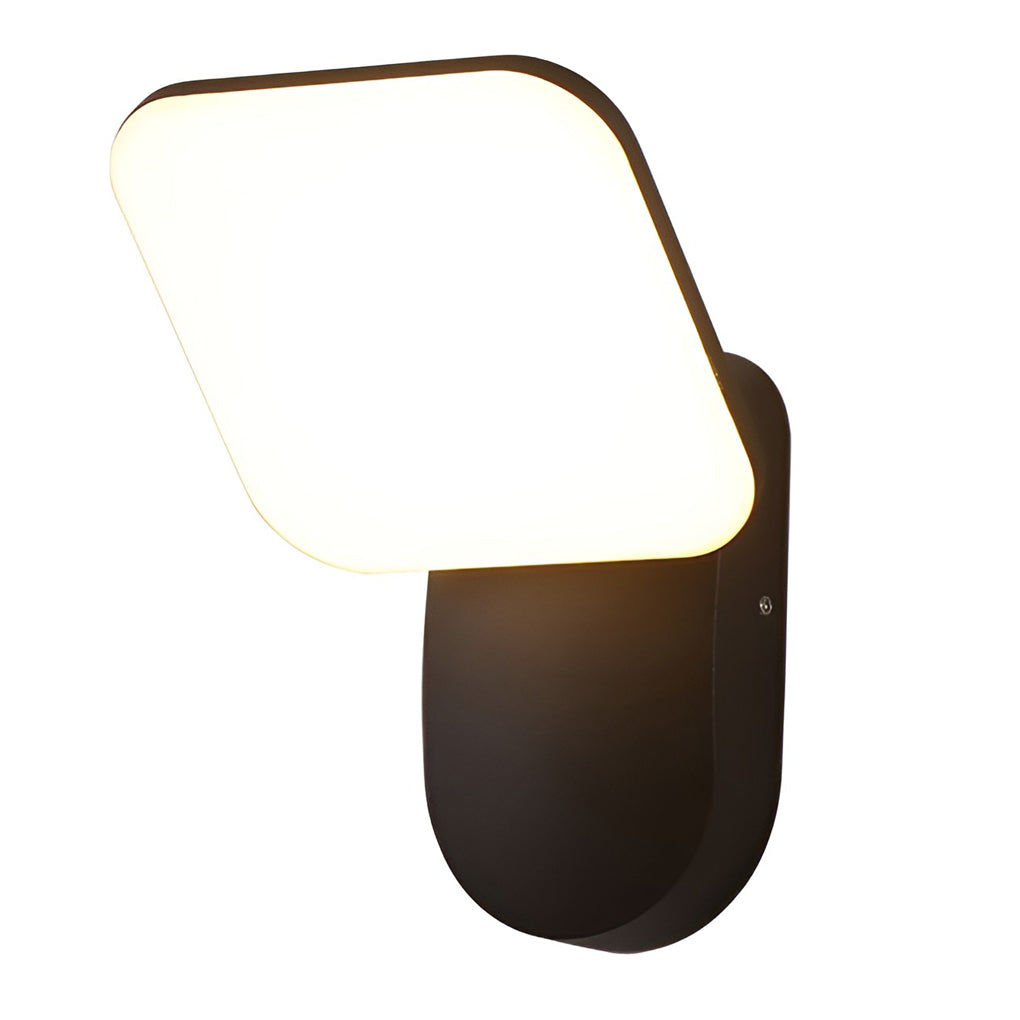 CHATHAM SQUARE 12W WATER-RESISTANT MODERN OUTDOOR WALL SCONCE