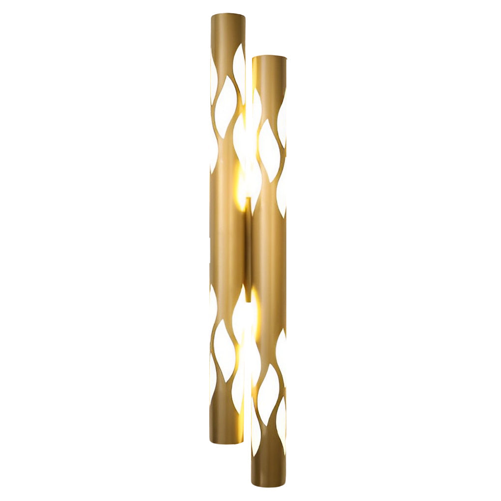 FARROW FLAME-WASHED LED WALL LANTERN