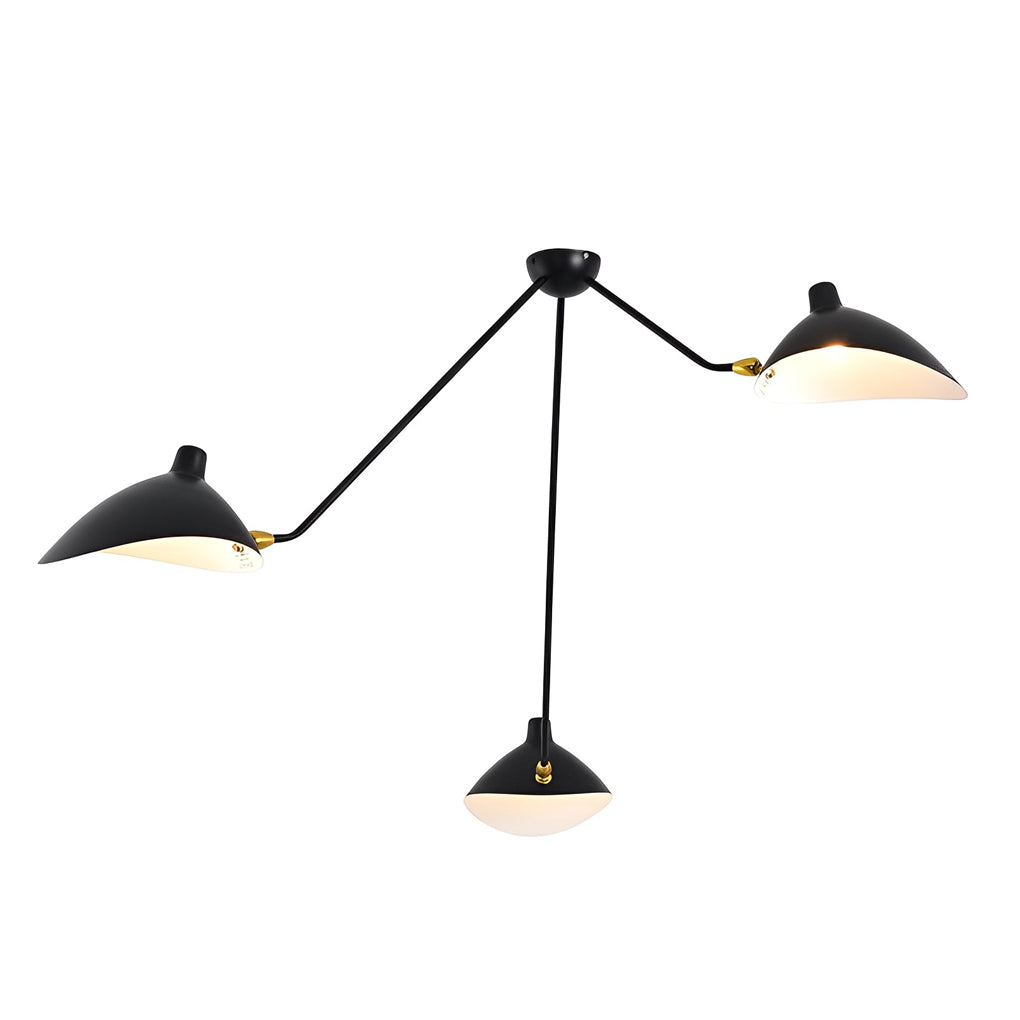 WINTHORPE TRIO ROTATING DUCKBILL CEILING LANTERN