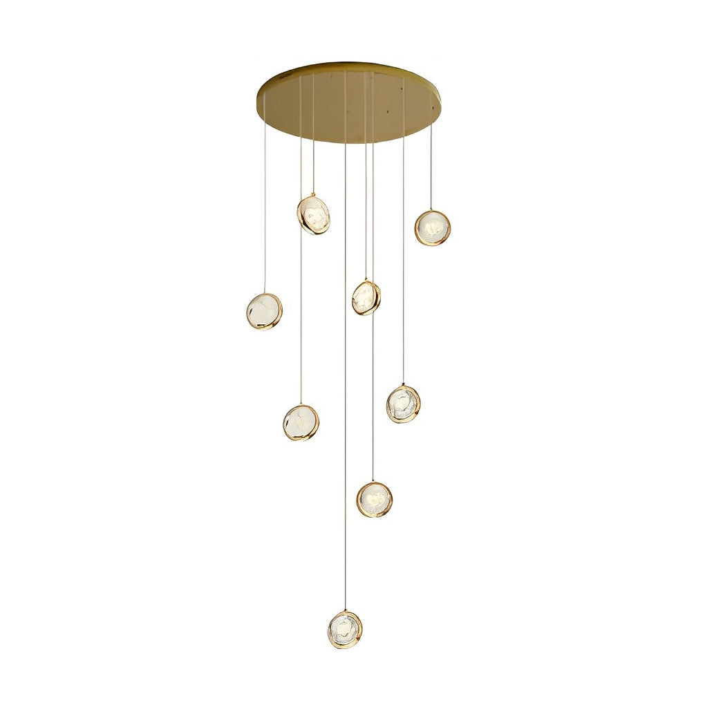 WINTHROP CRYSTAL CASCADE SUSPENSION LIGHT