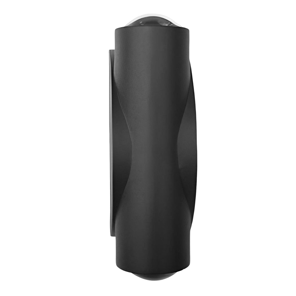 WINDSOR BLACK LED WALL WASHER WITH DUAL LIGHTING