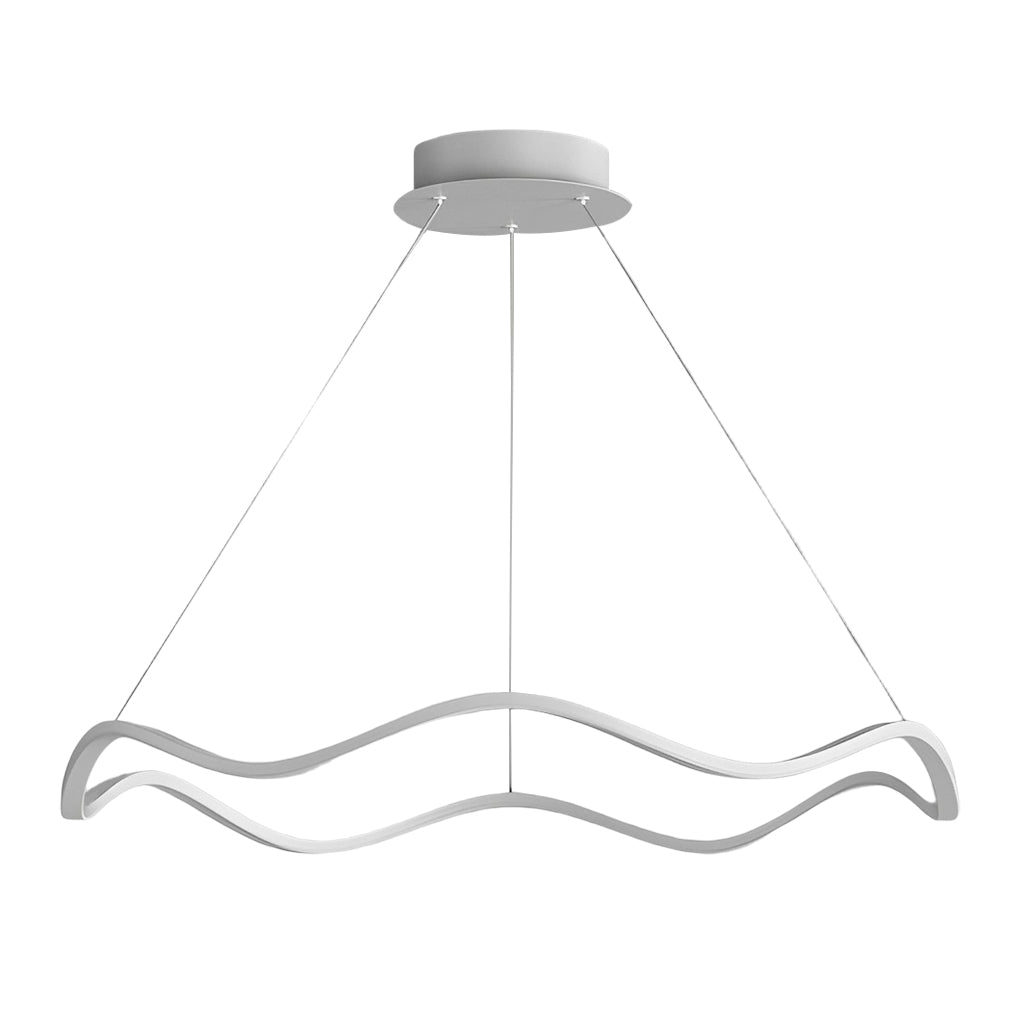 WINDSOR WAVES LED CIRCULAR CHANDELIER WITH GRADUAL DIMMING
