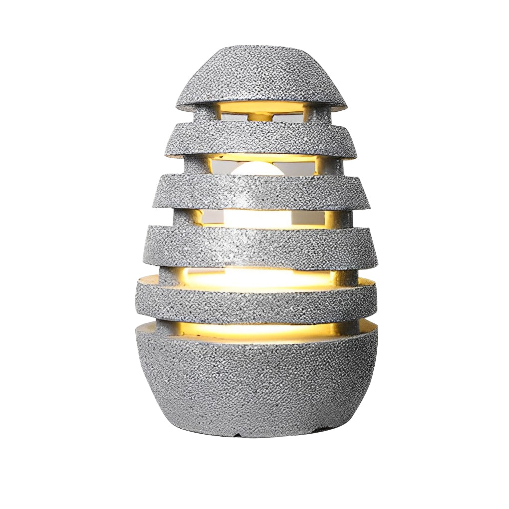 WINTHROP RAINBOW RESIN GARDEN ORB LIGHT, WATER-RESISTANT MODERN OUTDOOR ILLUMINATION