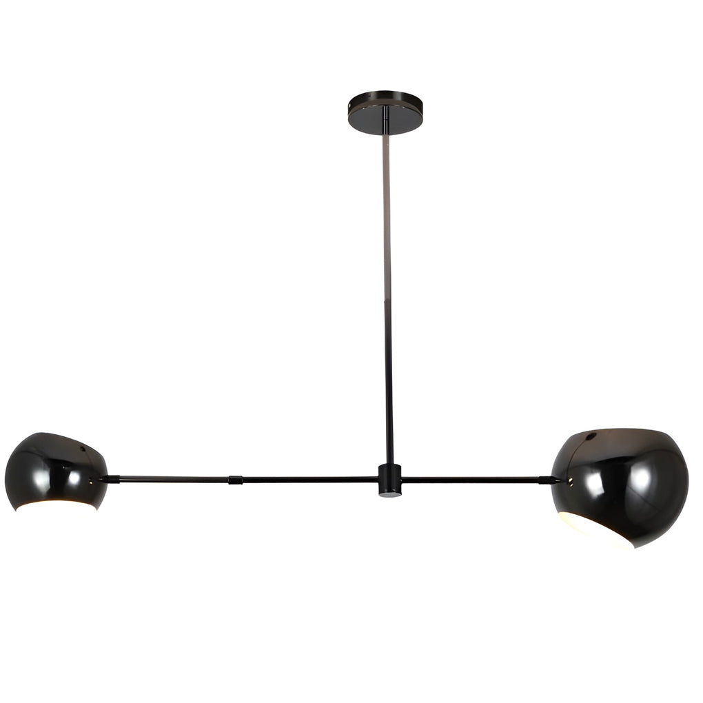 WINDSOR BLACK GEOMETRIC HANGING CHANDELIER