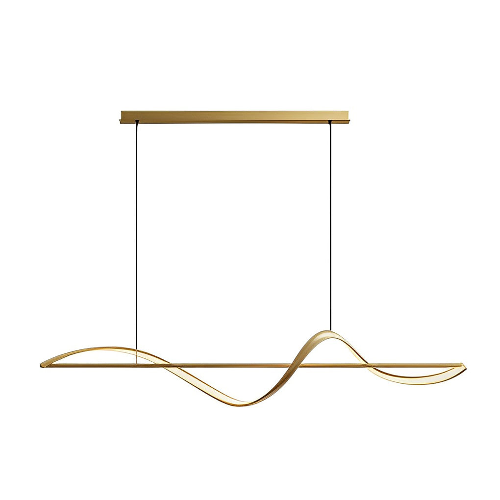 WINTHORPE WAVING STRIP LED CHANDELIER