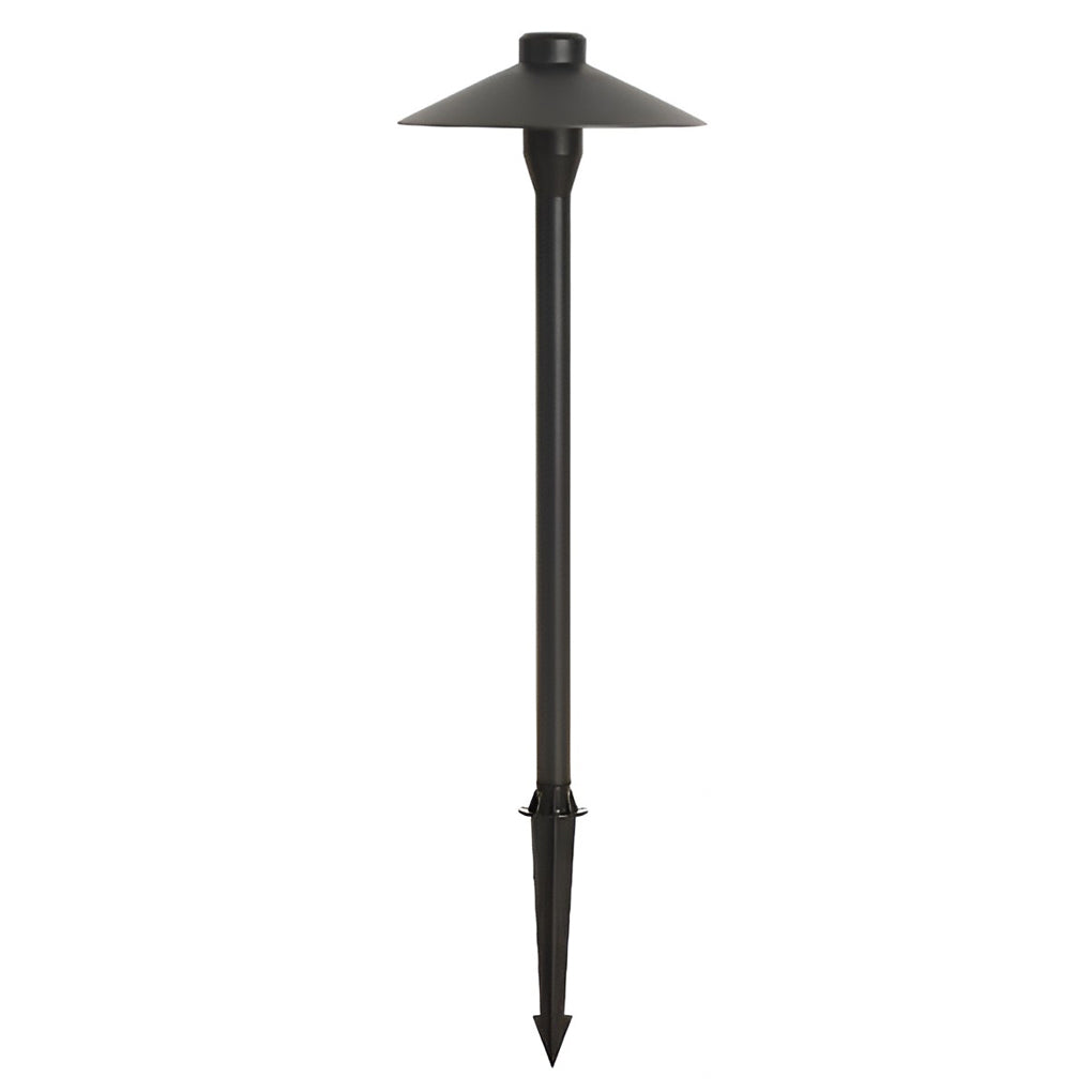 WINTHROP ENCHANTED FUNGAL GLOW PATHWAY LANTERNS, 7W BLACK FINISH LED
