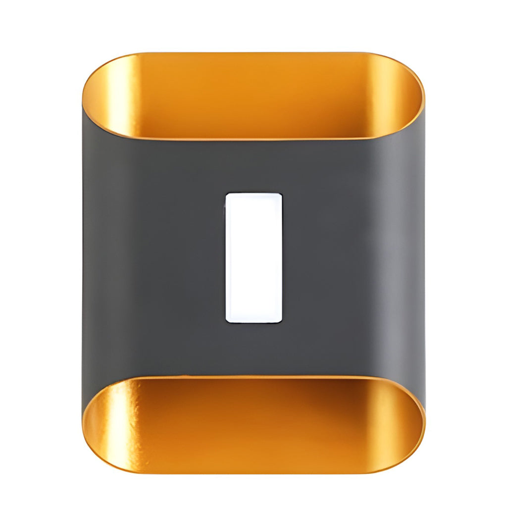 WINDSOR AQUA SHIELD LED WALL SCONCE, MODERN UP AND DOWN LIGHTING