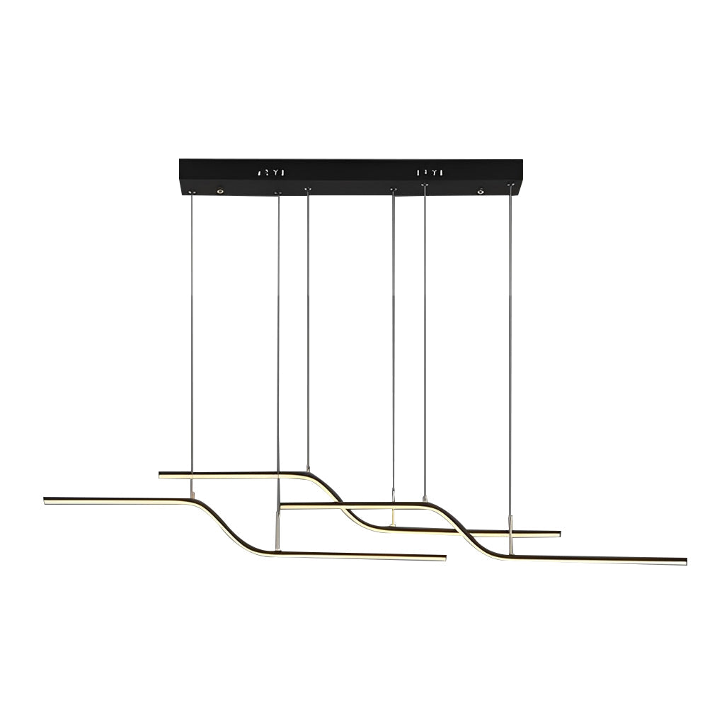 WINDSOR ZIGZAG REMOTE-CONTROLLED DIMMABLE NORDIC CHANDELIER
