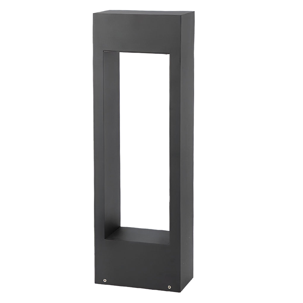 WINDSOR RECTANGULAR LED GARDEN LANTERN - Streamlined Design for Outdoor Radiance