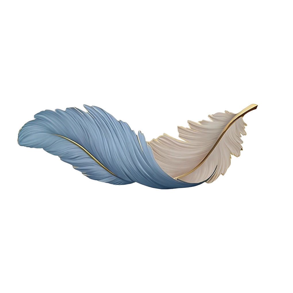 WHIMSY PLUME REMOTE CONTROLLED LED WALL SCONCE