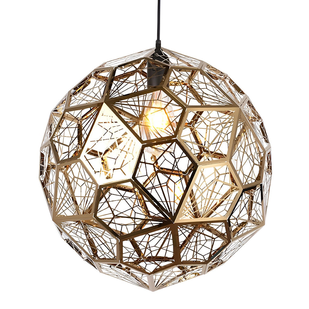 BRAMBLETON SPHERICAL MODERNIST DINING PENDANT LIGHT