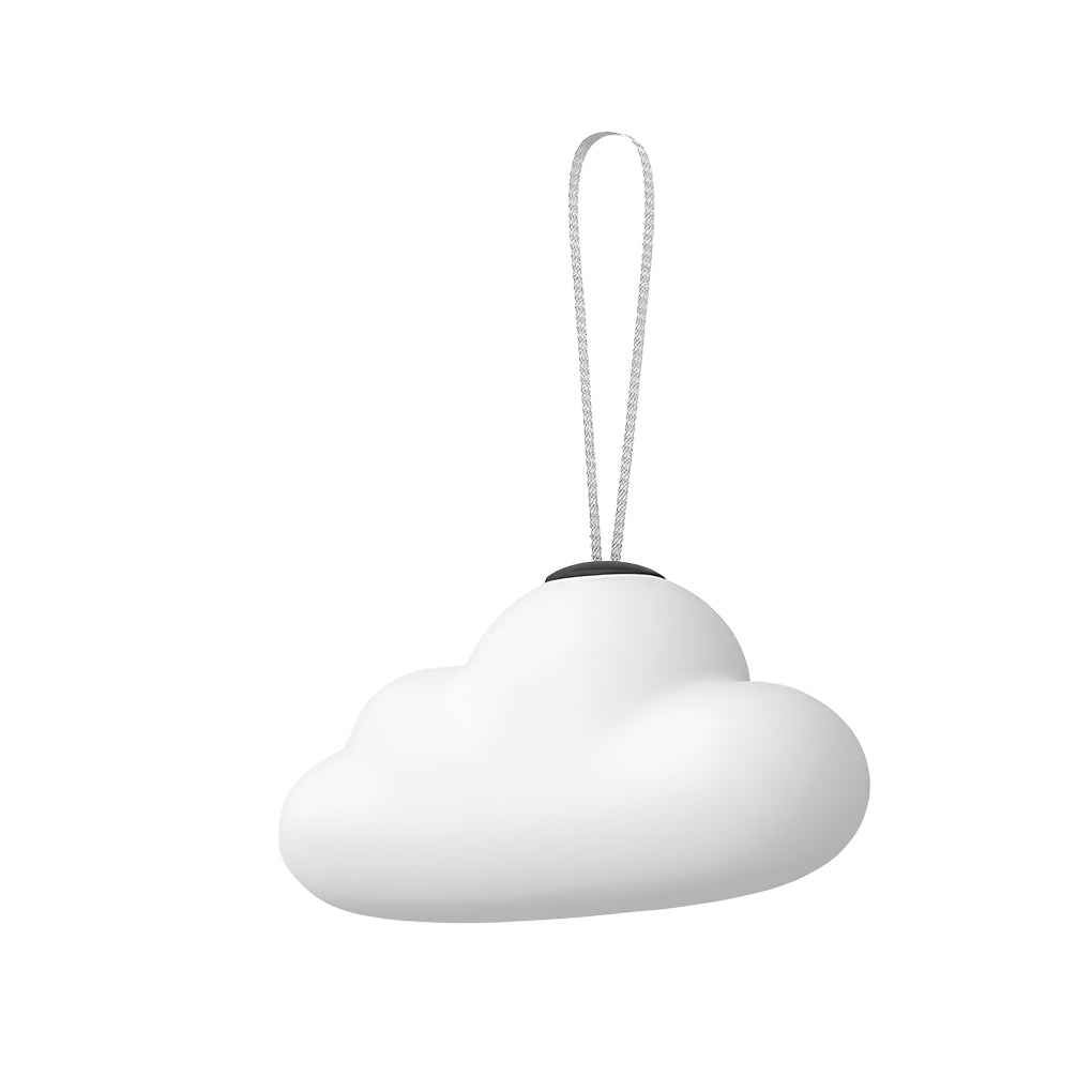 WINDSOR DRIZZLE RECHARGEABLE OUTDOOR LIGHTS WITH WATER-RESISTANT CLOUD DESIGN