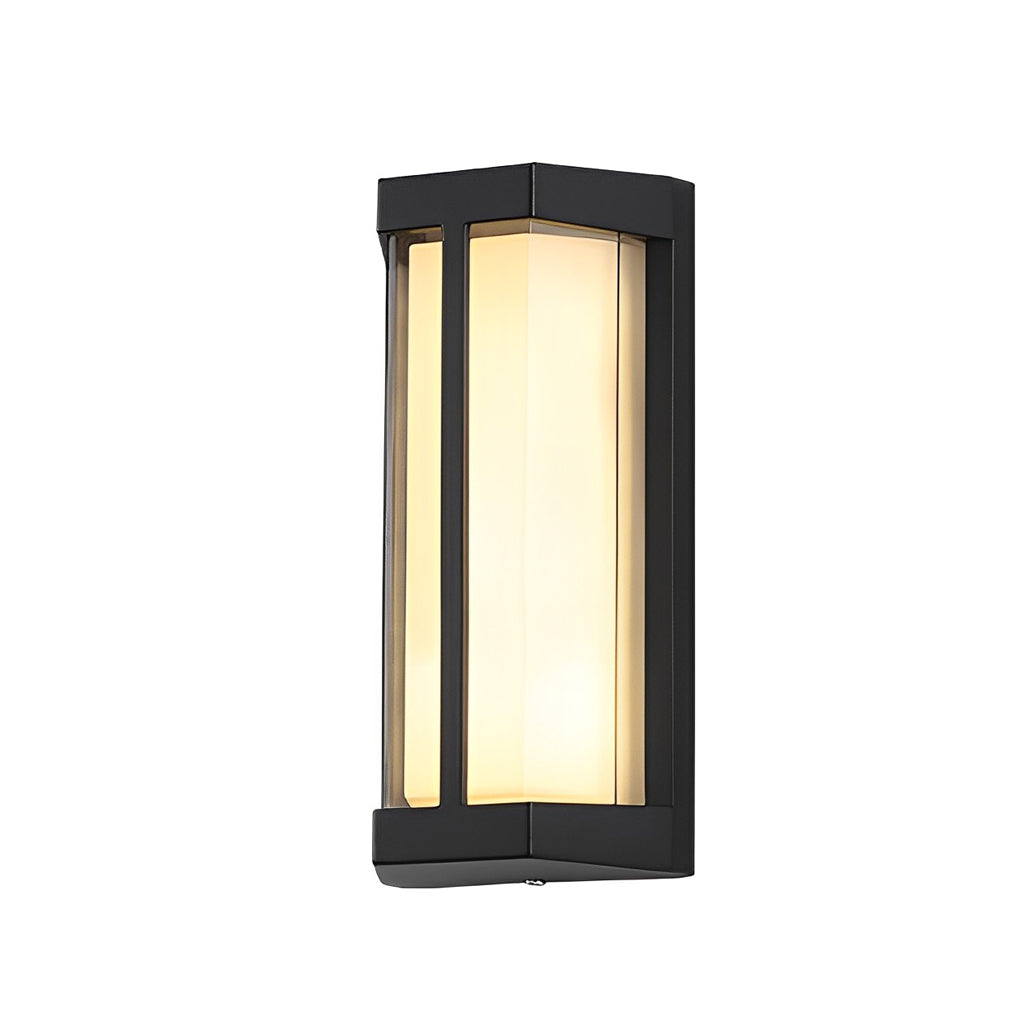 WINDSOR RAINPROOF DUAL ACRYLIC GLOW WALL LANTERNS