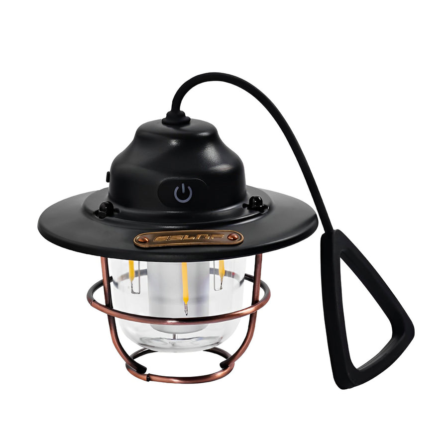 RAVENSCROFT CIRCULAR LED OUTDOOR LANTERN WITH USB RECHARGE