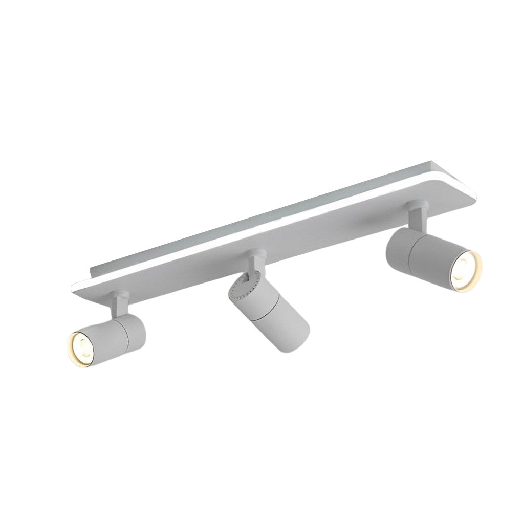 WINTHORPE RECTANGULAR LED FLUSH MOUNT SPOTLIGHT WITH ADJUSTABLE BEAMS