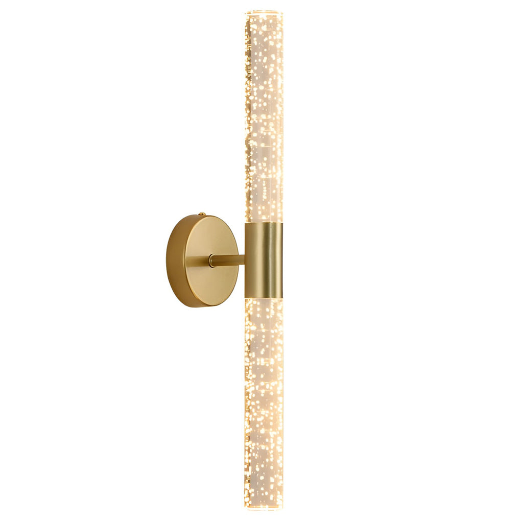 RAVENWOOD IRON AND ACRYLIC CYLINDRICAL WALL SCONCE
