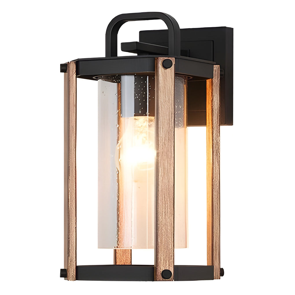 BRIGHTON COAST WATERPROOF GLASS LANTERN WALL LIGHTING