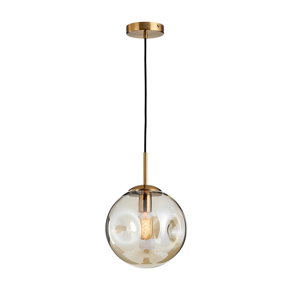 WINTHORPE MINIATURE GLASS ORB CHANDELIER